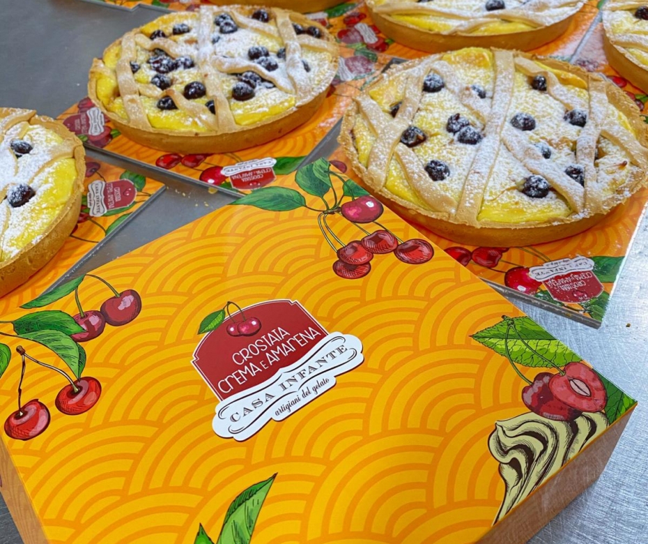 CROSTATA CARACCIOLO con Crema e Amarena!