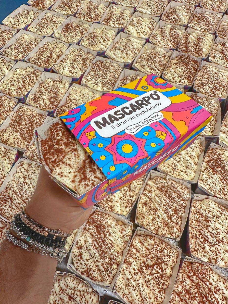 Mascarpo': Il Tiramisù Napoletano con doppia crema Mascarpone😋💥🔥