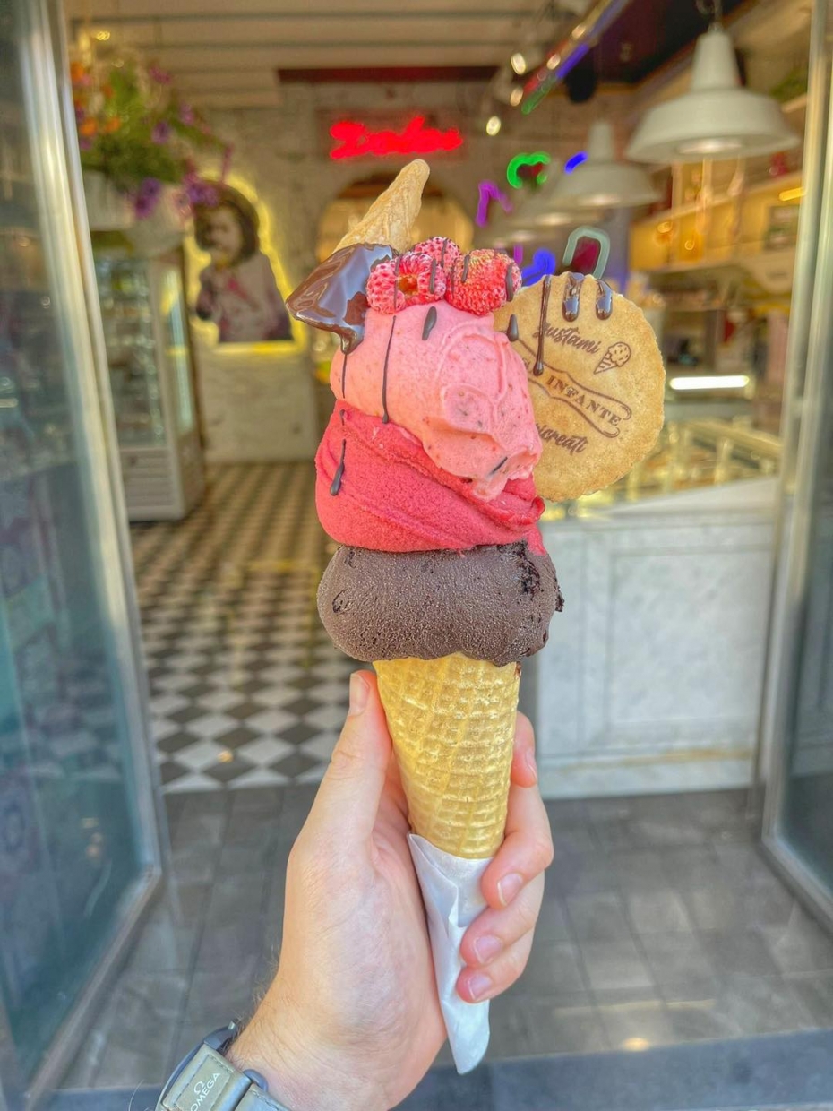 Un Gelato in perfetto stile Casa Infante, un viaggio di golosità e qualità!✈️❤️😋