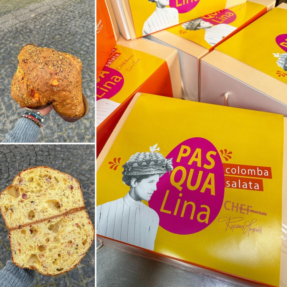 Quest’anno la collaborazione con la Chef Rosanna Marziale è andata oltre: 🌸COLOMBA SALATA PASQUAlina 🕊️